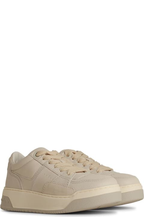 Homeware Hogan 'h667' White Leather Sneakers