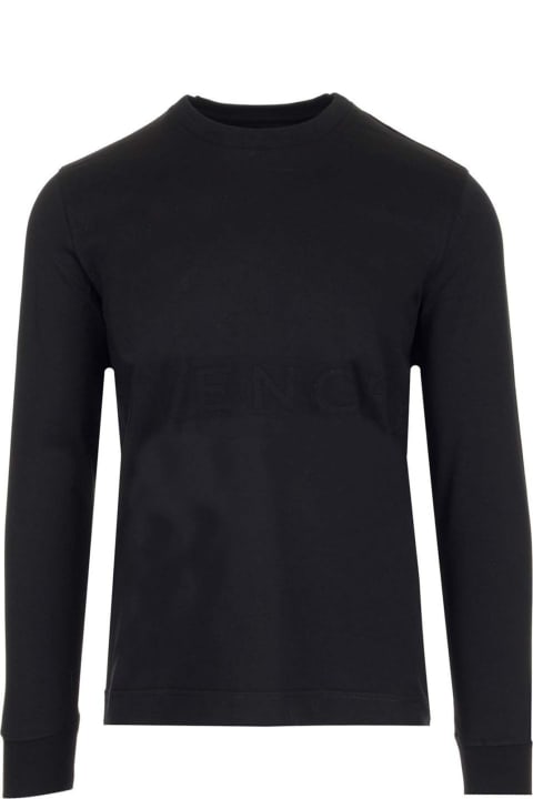 Givenchy Menのセール Givenchy Logo Longsleeve T-shirt