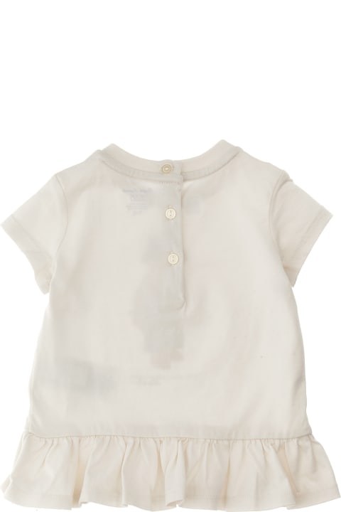 Topwear for Baby Girls Polo Ralph Lauren 'bear' T-shirt