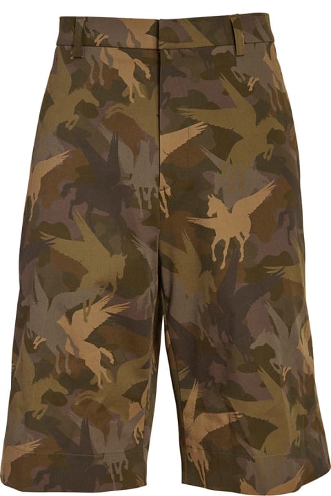 Etro for Men Etro Long Shorts Camouflage