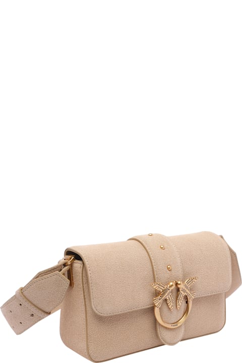Pinko Bags for Women Pinko Mini Love Slouchy Shoulder Bag