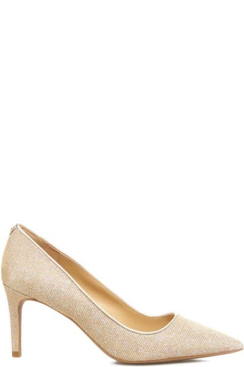 Fashion for Women Michael Kors Collection Glittered Pointed Toe Pumps