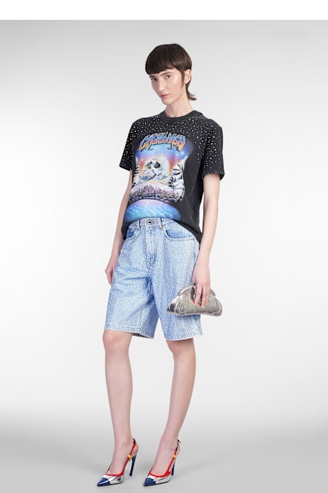 Casablanca Clothing for Women Casablanca Shorts In Blue Denim