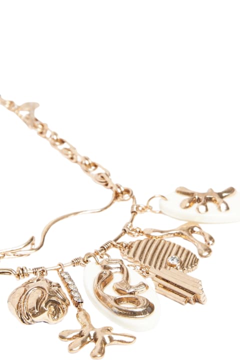Weekend Max Mara Jewelry for Women Weekend Max Mara Zelia Necklace With Charms