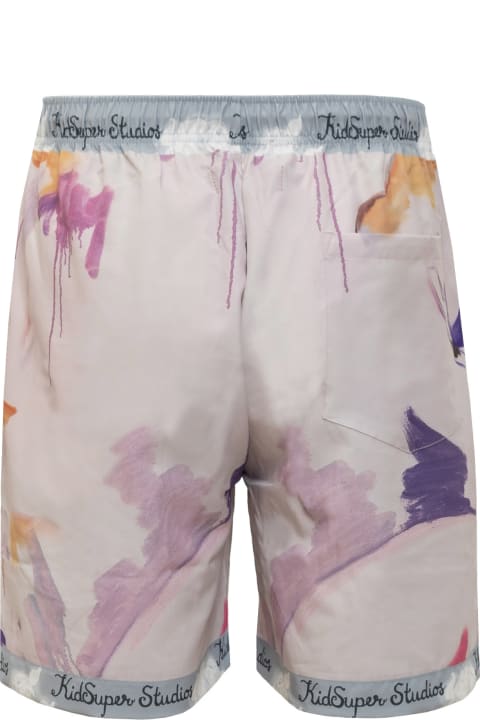 Kidsuper Pants for Men Kidsuper Printed Shorts
