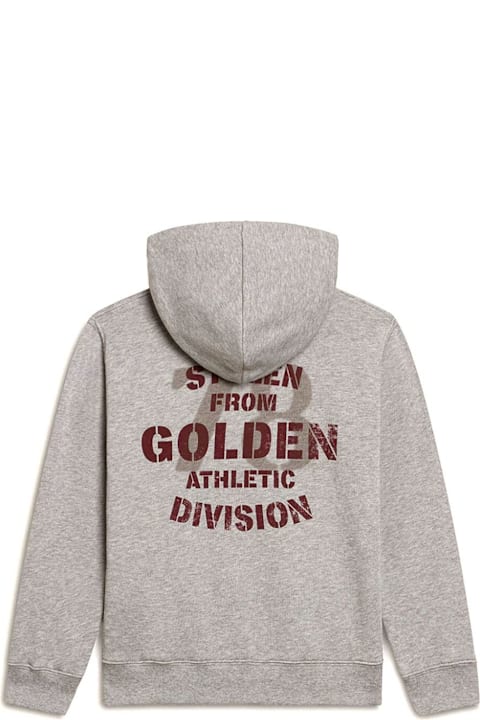 Golden Goose for Kids Golden Goose Zipped Sweatshirt