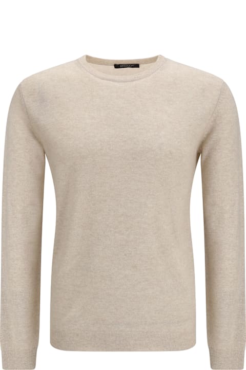 Aragona for Women Aragona Crewneck Sweater In Cashmere And Linen