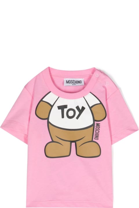 Sale for Baby Boys Moschino T-shirt Con Logo
