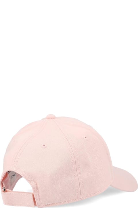 Moncler Hats for Women Moncler Logo Classic Patch Baseball Cap