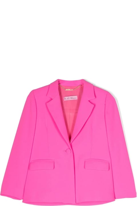 Miss Blumarine Coats & Jackets for Girls Miss Blumarine Blazer Monopetto