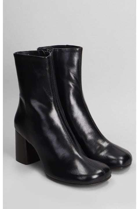 Lemaire Boots for Women Lemaire Ankle Boots In Black Leather