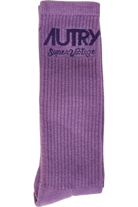 メンズ Autryのアンダーウェア Autry Supervintage Socks