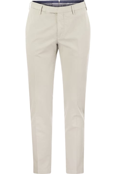 Fashion for Men PT01 Skinny Trousers In Cotton And Silk