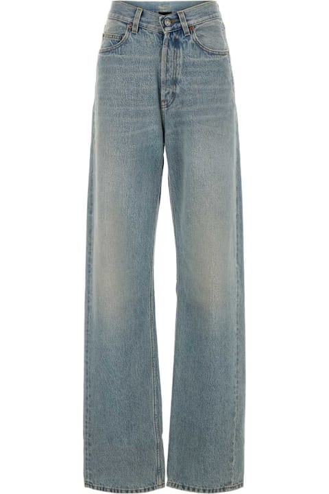 Saint Laurent V Waist Baggy Jeans