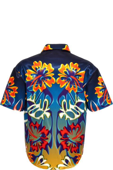 Bluemarble Shirts for Men Bluemarble 'hibiscus' Shirt
