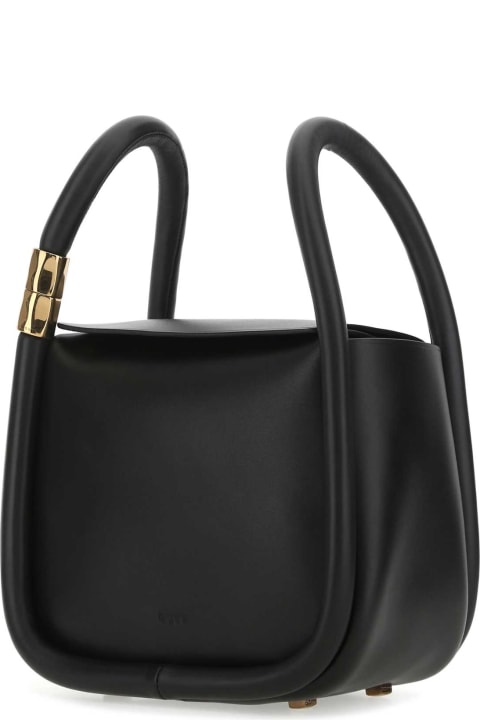 BOYY Bags for Women BOYY Black Leather Wonton 20 Handbag