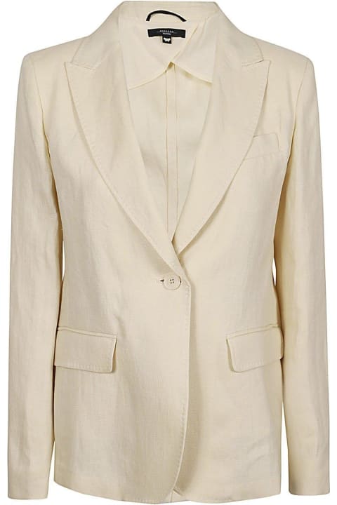 Weekend Max Mara Coats & Jackets for Women Weekend Max Mara Single-breasted Long-sleeved Blazer