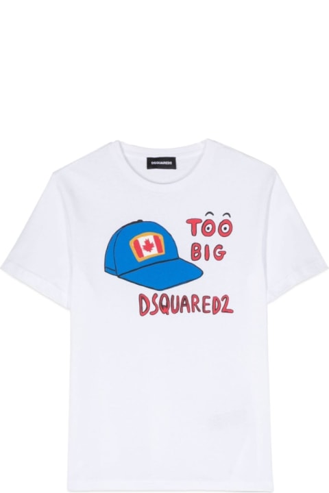 Homeware Dsquared2 Hat Print T-shirt