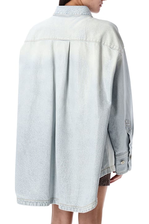 Homeware The Attico Diana Denim Shirt