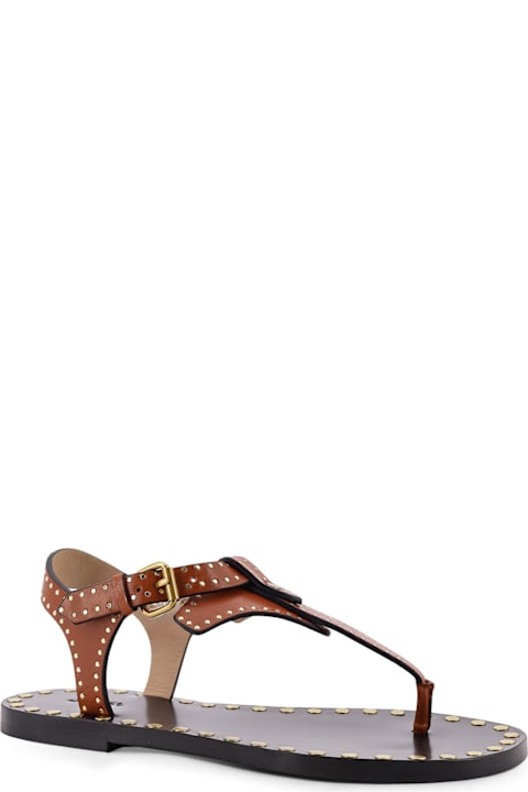 Isabel Marant Joonya Flat Leather Sandals