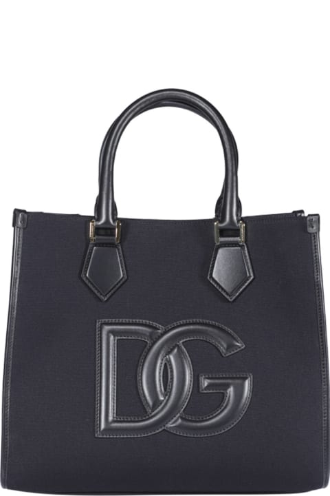 Dg Logo Shopping Bag