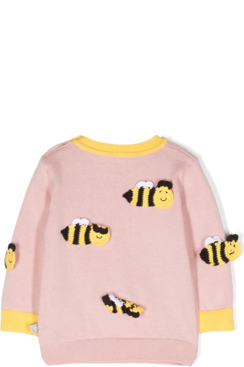 Sweaters & Sweatshirts for Baby Girls Stella McCartney Kids Pull Con Ricamo