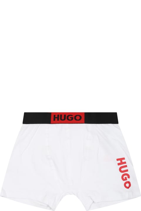 ボーイズ Hugo Bossのアンダーウェア Hugo Boss Multicolor Set For Boy With Logo