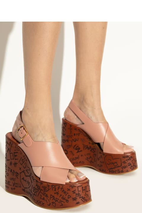 Chloé 
wedge Sandals 
maxime

