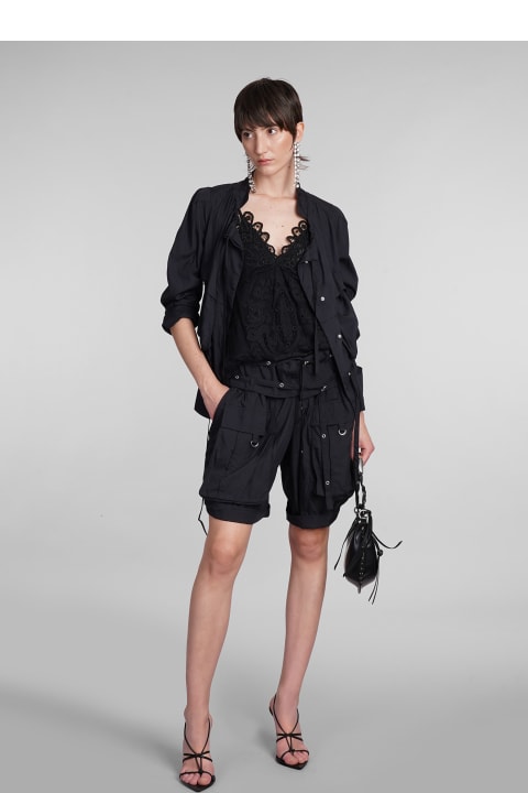 Isabel Marant Clothing for Women Isabel Marant Nancy Casual Jacket In Black Modal