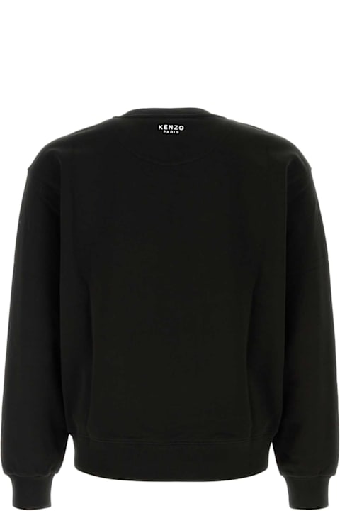 Fashion for Men Kenzo Black Cotton Sweatshirt