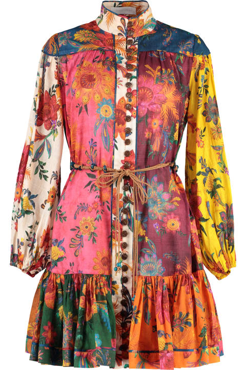 Fashion for Women Zimmermann Ginger Floral Cotton Dress
