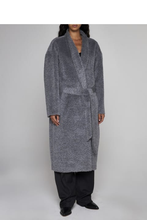 Underwear & Nightwear for Women Isabel Marant Caliste Alpaca And Wool Coat