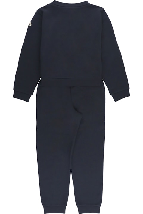 Suits for Boys Moncler Two Piece Jumpsuit With Logo