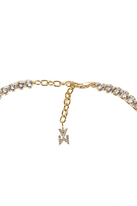Jewelry for Women Amina Muaddi Tennis Necklace