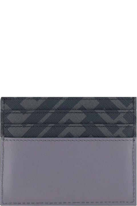 Accessories for Men Fendi Ff Squared Card Holder