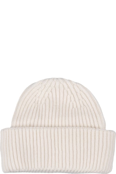 ウィメンズ Fedeliの帽子 Fedeli Norge Ribbed Cashmere Beanie In Ice