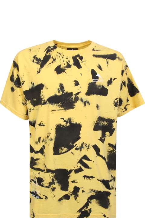 Mauna Kea Topwear for Men Mauna Kea Yellow Cotton T-shirt