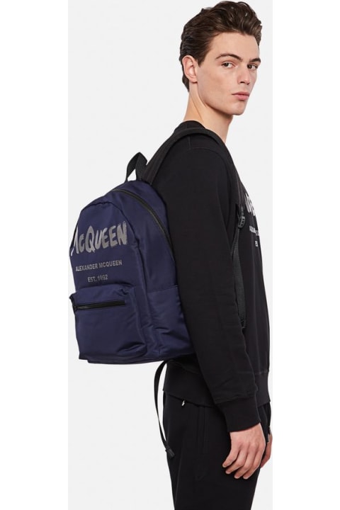 Alexander McQueen Bags for Men Alexander McQueen Metropolitan Backpack