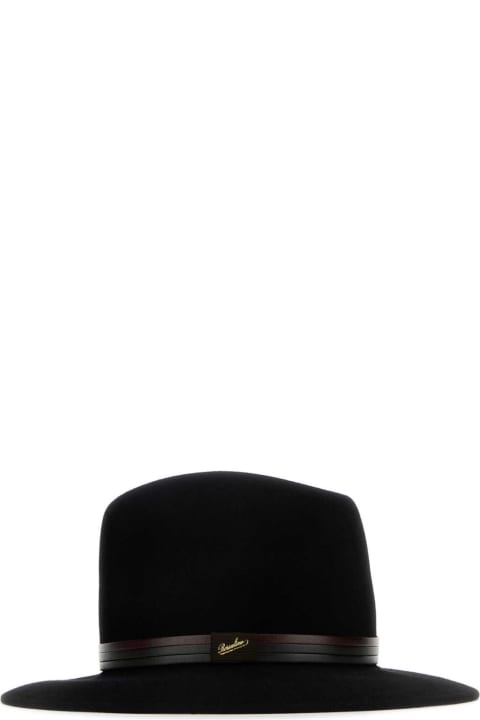 Fashion for Men Borsalino Black Velour Hat