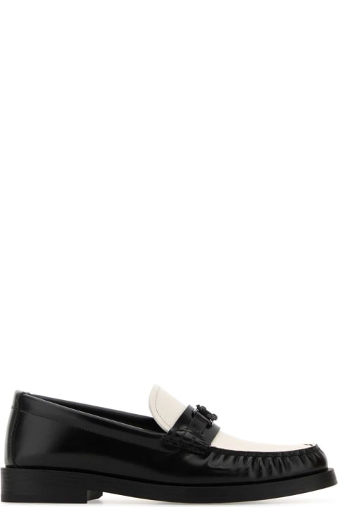 Jimmy Choo for Women Jimmy Choo Two-tone Leather Addie Loafers