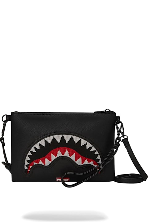 Sprayground for Kids Sprayground Fly Knit Mouth Crossover Clutch