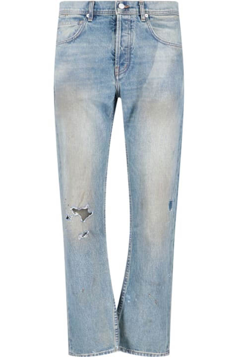 Balenciaga Relief Stitching Jeans | italist