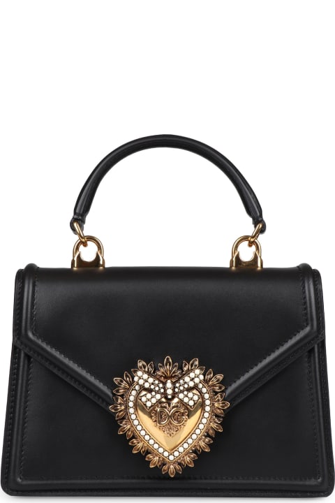 أدوات منزلية Dolce 
Gabbana Devotion Leather Mini Bag