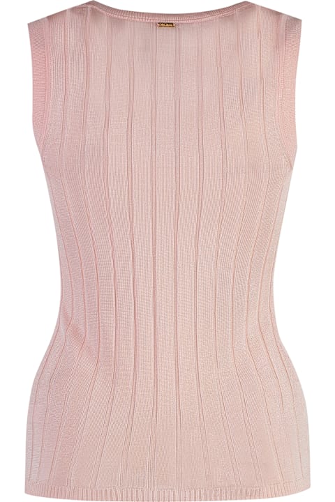 Alfieri & St.John ملابس علوية لـ السيدات Alfieri & St.John Ribbed Tank Top