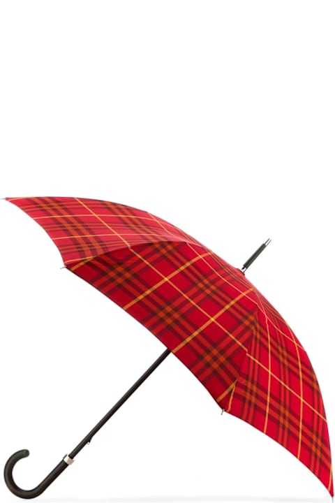 Umbrellas for Women Burberry Embroidered Nylon Blend Umbrella