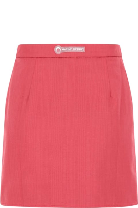 Sale for Women Marine Serre Fuchsia Nylon Mini Skirt