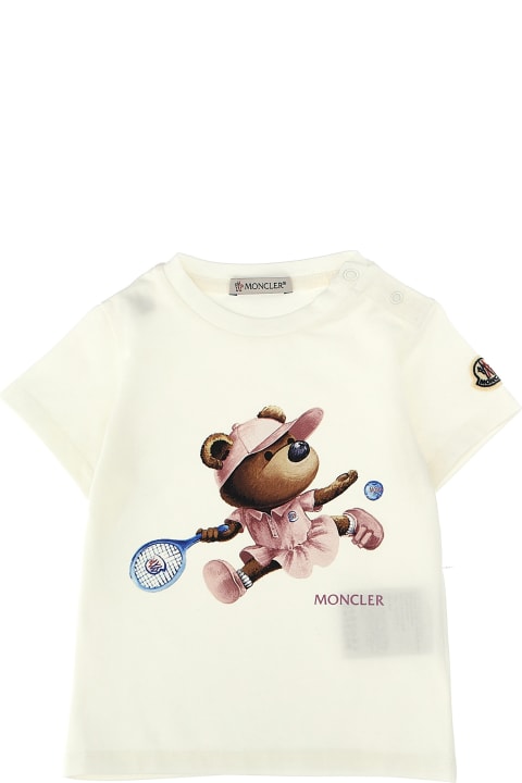 Topwear for Baby Girls Moncler Printed T-shirt