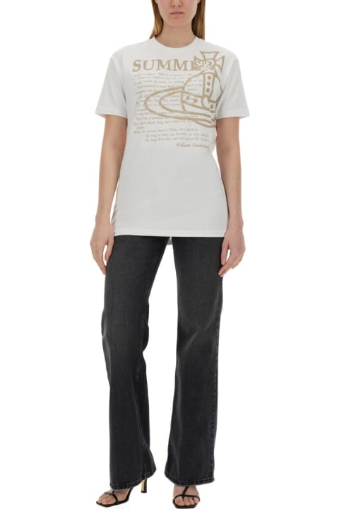 Vivienne Westwood Topwear for Women Vivienne Westwood "summer Classic" T-shirt