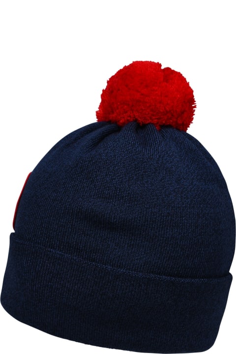 Canada Goose for Kids Canada Goose Blue Wool Beanie