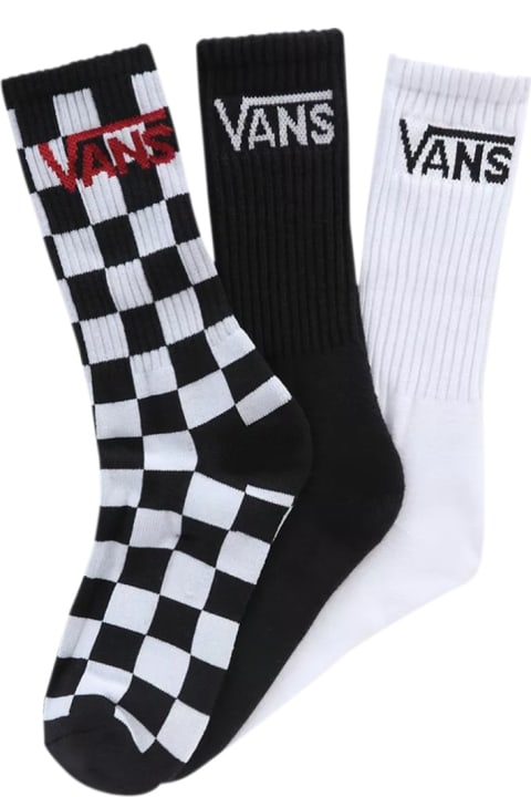 Vans Underwear for Boys Vans Classic Crew Socks 3pack 1-6